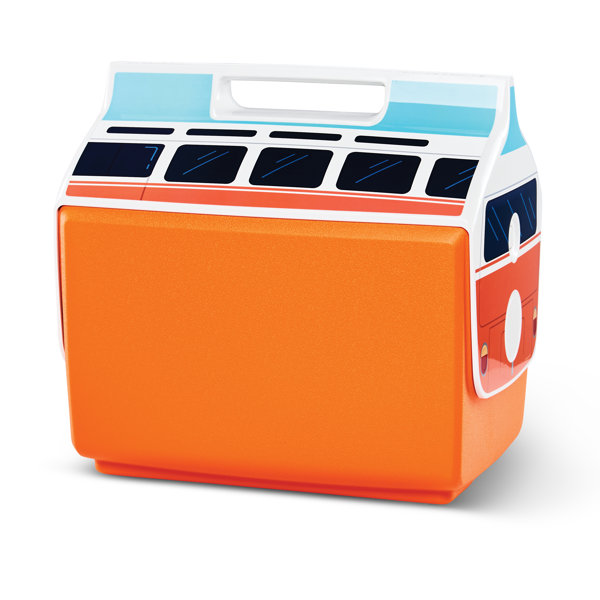Igloo 14 Qt. Igloo VW Playmate Classic Orange Bus Cooler Wayfair
